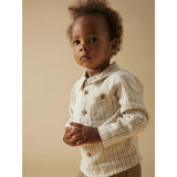 Lil'Atelier Turtledove Sepia Tint Nbmfelixo Ls Body Shirt Lil