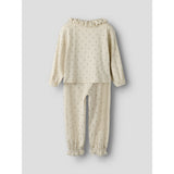 Lil'Atelier Turtledove Floral Nmfgago Rua Loose Night Set Lil