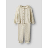 Lil'Atelier Turtledove Floral Nmfgago Rua Loose Night Set Lil