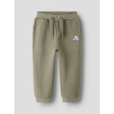 Name It Dusty Olive Nmmnash Nreg Swe Pants Bru