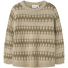 Name It Island Fossil Mermaid Nmmoscar Ls Knit