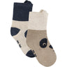Minymo Blue Nights Socks W. 3D Effect (2-Pack)