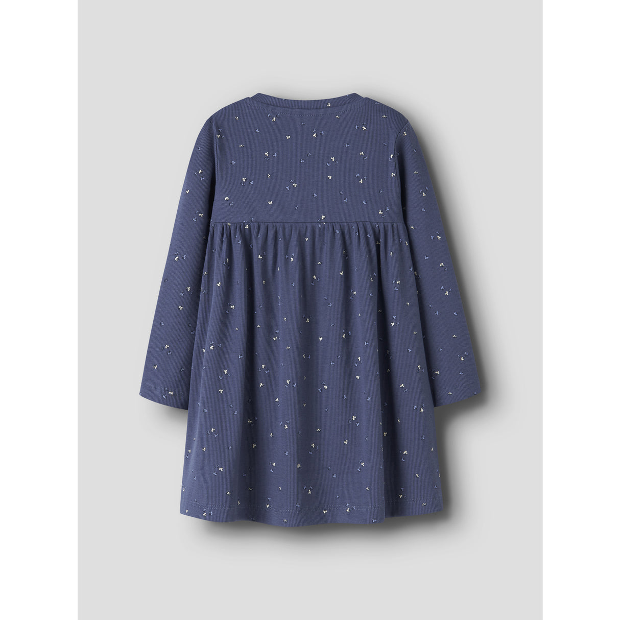 Name It Blue Indigo Nmfnelia Ls Dress Pb