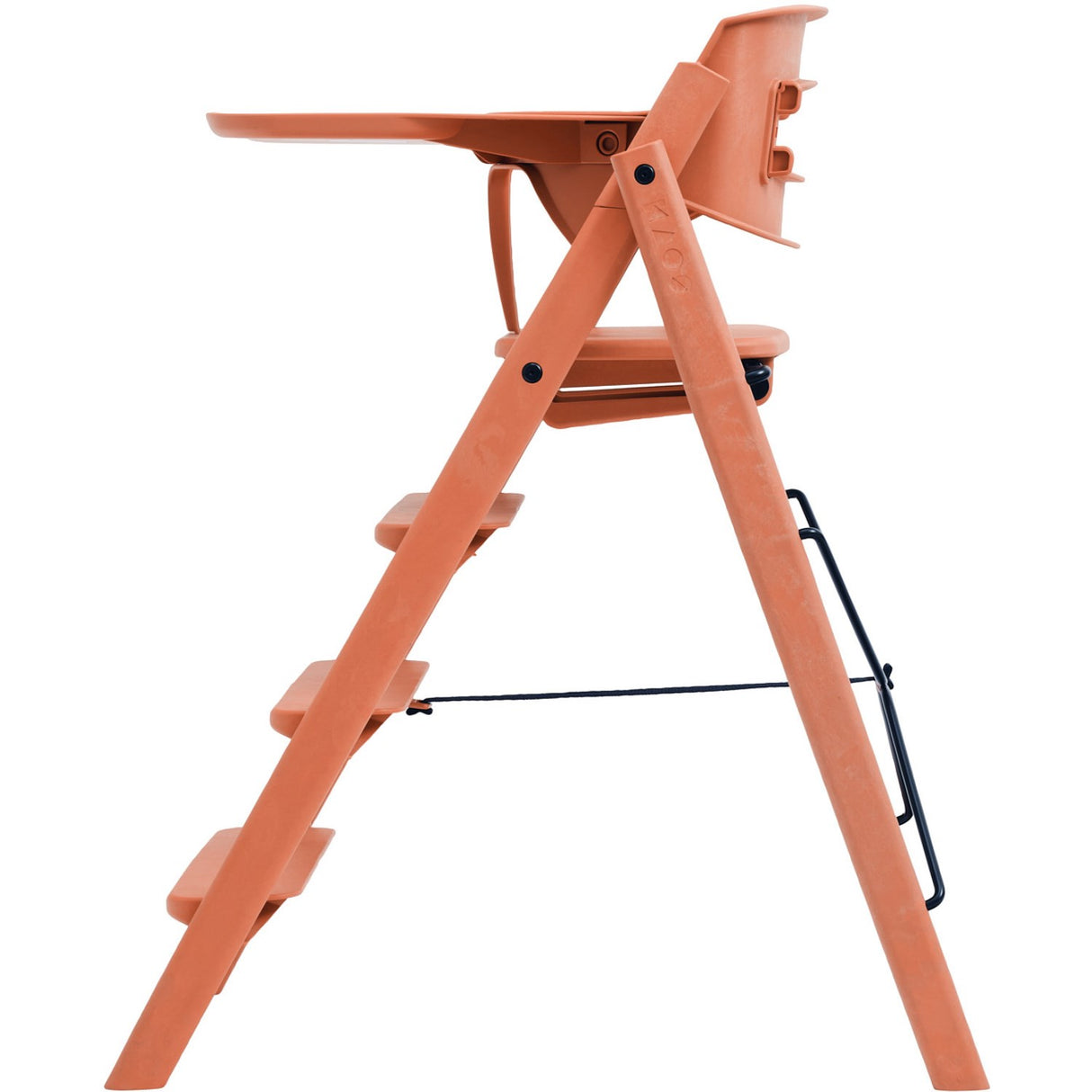 KAOS Terracotta Pink KLAPP® Safety Rail & Tray