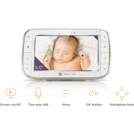 Motorola White Baby Monitor VM855 Connect