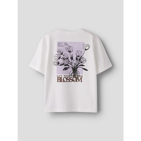 Name It Cloud Dancer Nkfregitze Ss Nreg Top