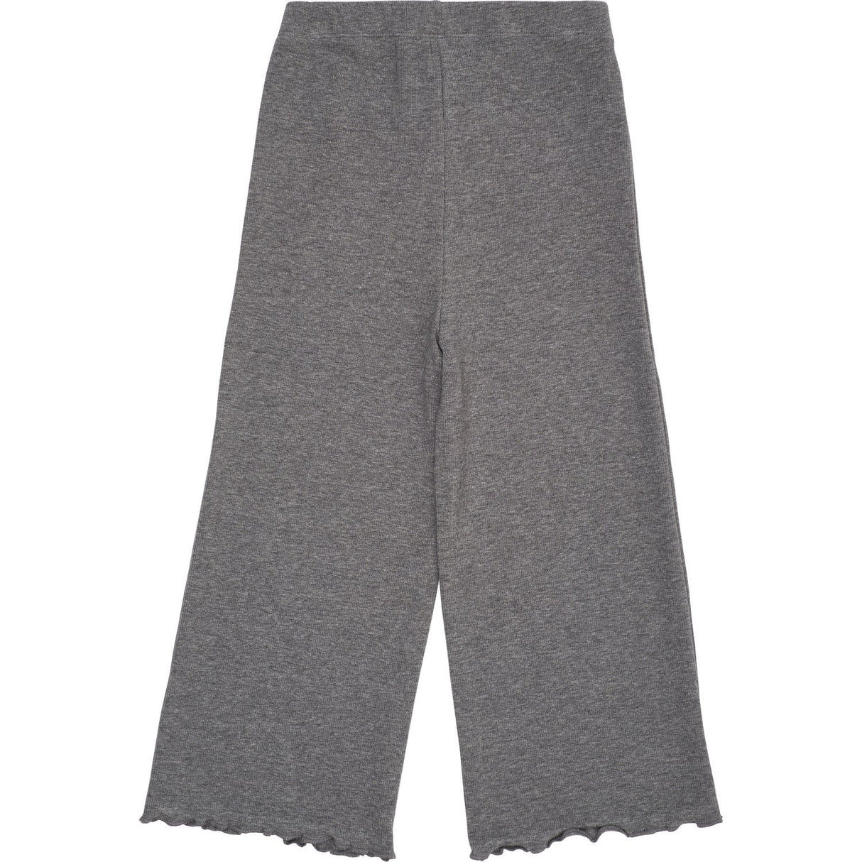 COPENHAGEN COLORS Grey Mel Modal Rib Wide Pants