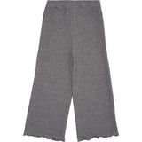 COPENHAGEN COLORS Grey Mel Modal Rib Wide Pants
