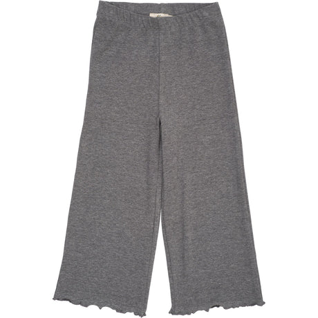 COPENHAGEN COLORS Grey Mel Modal Rib Wide Pants