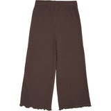 COPENHAGEN COLORS Dk Brown Modal Rib Wide Pants