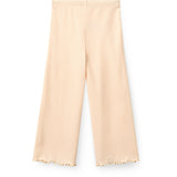 COPENHAGEN COLORS Dusty Rose Modal Rib Wide Pants