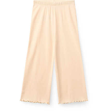 COPENHAGEN COLORS Dusty Rose Modal Rib Wide Pants