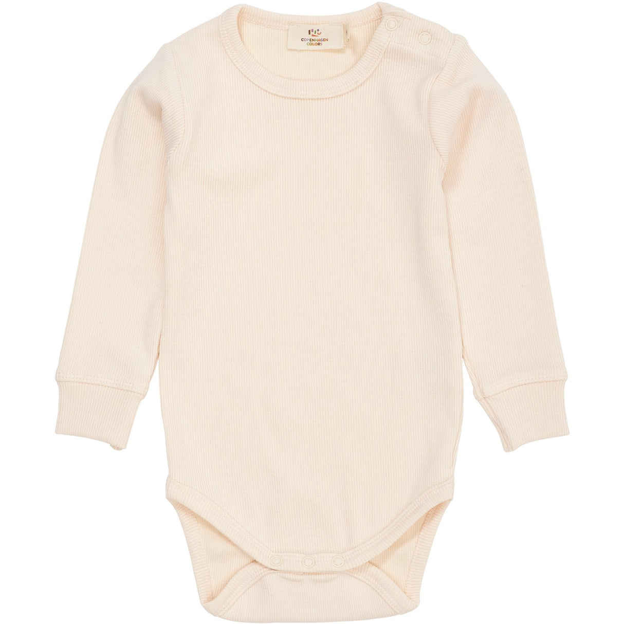 COPENHAGEN COLORS Dusty Rose Modal Rib Ls Body