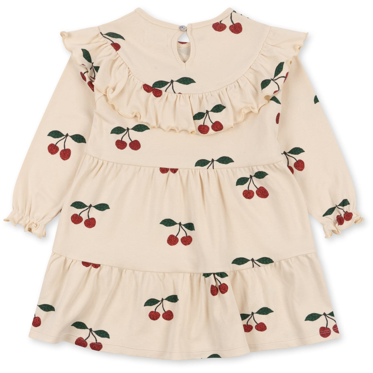 Konges Sløjd Ma Grande Cerise Glitter Malli Glitter Dress GOTS