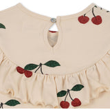 Konges Sløjd Ma Grande Cerise Glitter Malli Glitter Dress GOTS