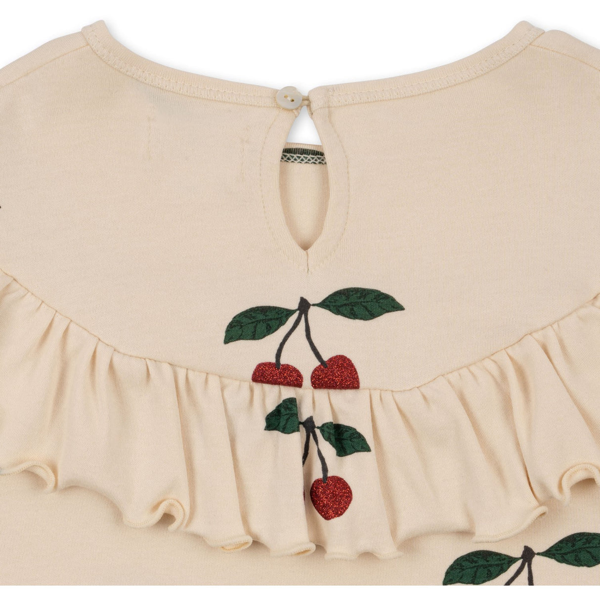 Konges Sløjd Ma Grande Cerise Glitter Malli Glitter Blouse GOTS