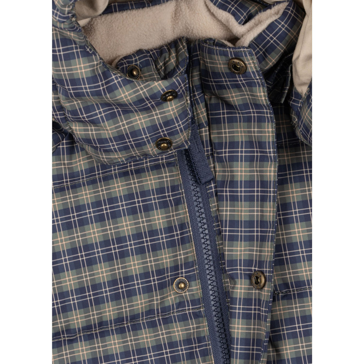 Konges Sløjd Laurel Blue Check Nuka Deux Jacket Grs