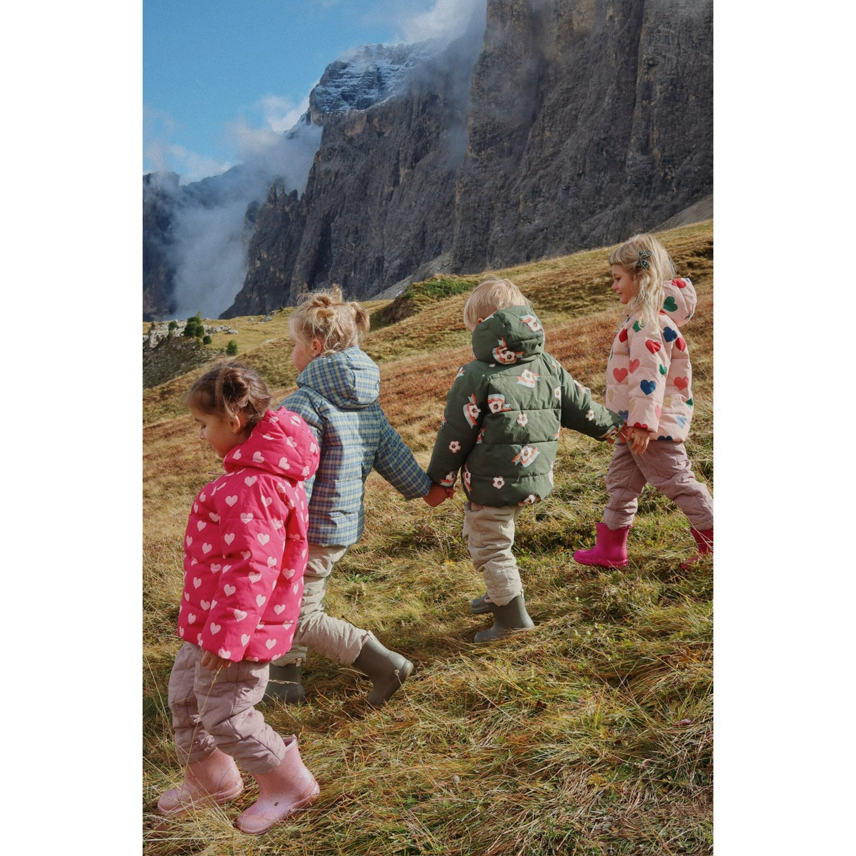 Konges Sløjd Laurel Blue Check Nuka Deux Jacket Grs