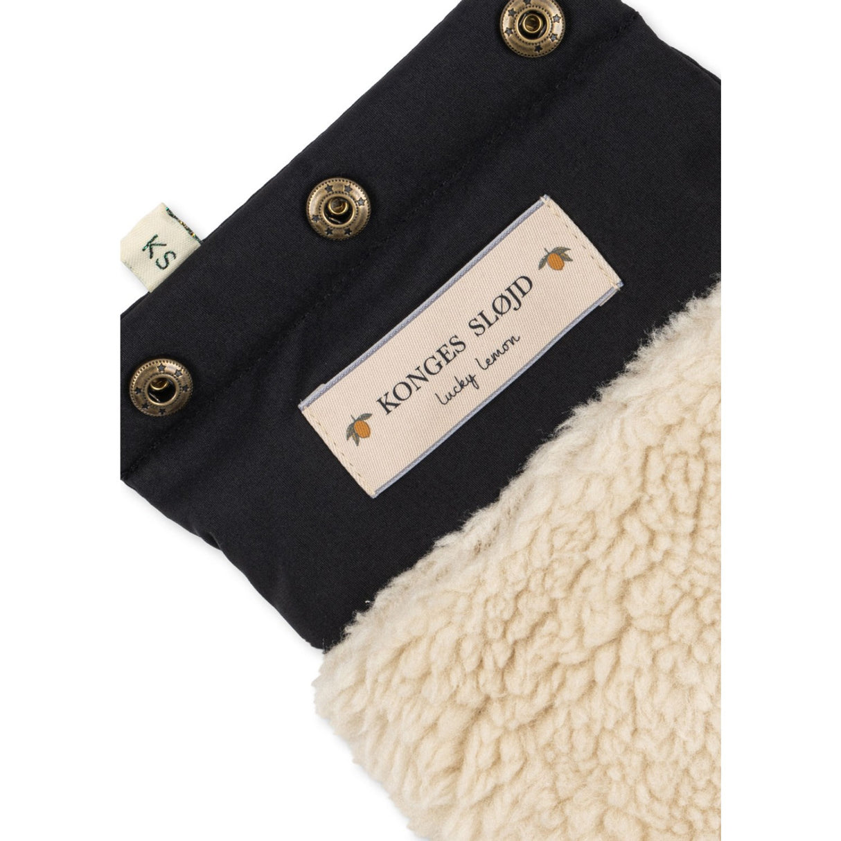 Konges Sløjd Black Nohr Stroller Mittens