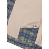 Konges Sløjd Laurel Blue Check Magnum Down Jacket Print Grs