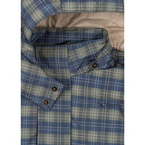 Konges Sløjd Laurel Blue Check Magnum Down Jacket Print Grs