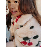 Konges Sløjd Ma Grande Cerise Fuzzie Coat Grs