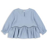 Konges Sløjd Blue Fog Ava Blouse GOTS
