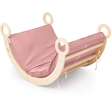 Woobiboo Natural Montessori Rocker With Pink Mattress M