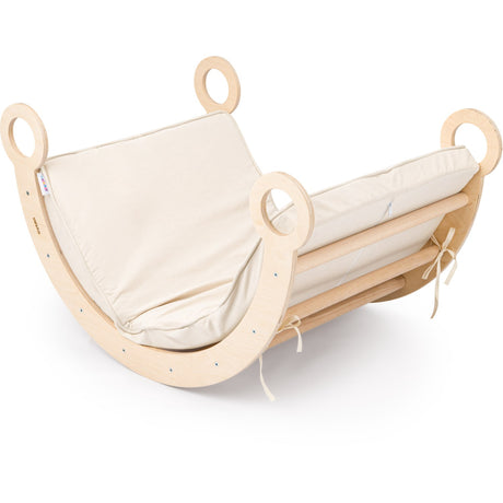 Woobiboo Natural Montessori Rocker With Beige Mattress M