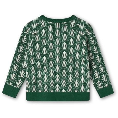 Fliink Hunter Green Benna Tree Pullover