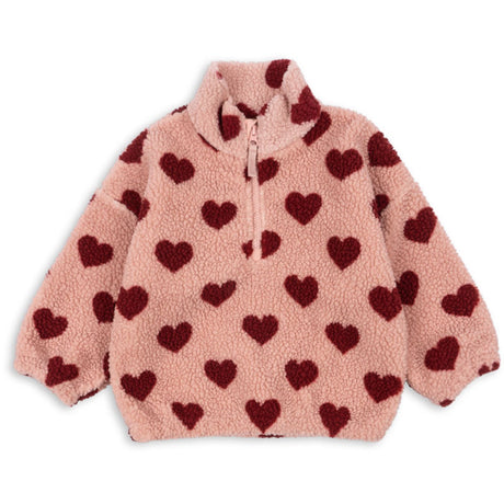 Konges Sløjd Coeur Mellow Jody Teddy Half Zip Grs