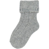 minipop® Light Grey Melange Minipop Wool Heavy Baby Sock