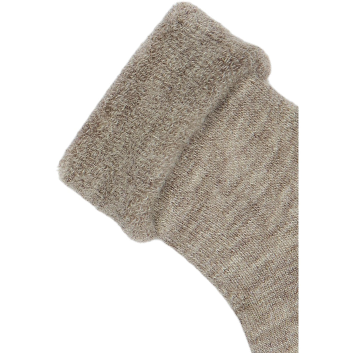 minipop® Brown Melange Minipop Wool Baby Sock
