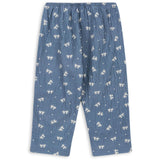 Konges Sløjd Boucle Blue Vida Pants GOTS