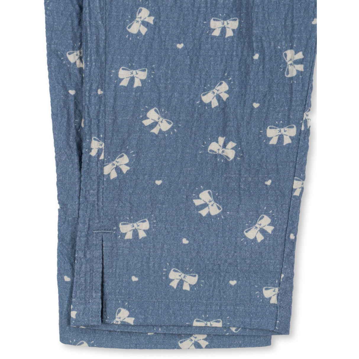 Konges Sløjd Boucle Blue Vida Pants GOTS