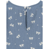 Konges Sløjd Boucle Blue Vida Dress GOTS