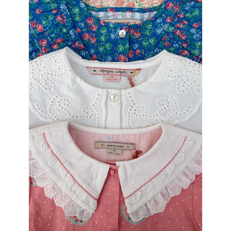 Konges Sløjd Optic White Rilo Collar Shirt GOTS