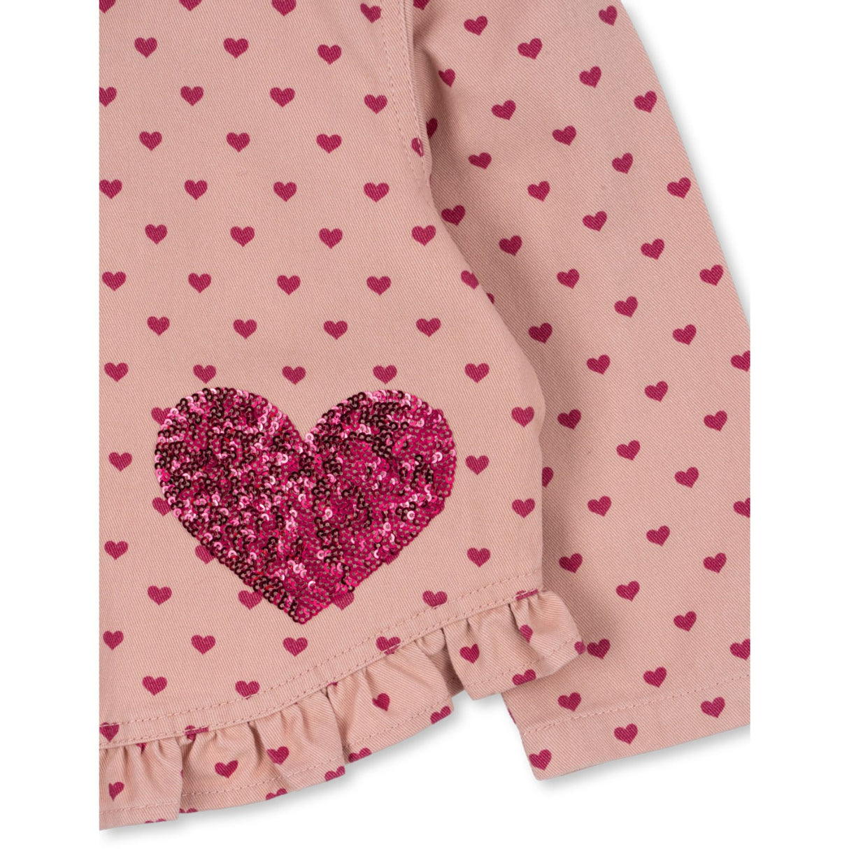 Konges Sløjd Berry Coeur Nola Sequin Shirt Jacket GOTS