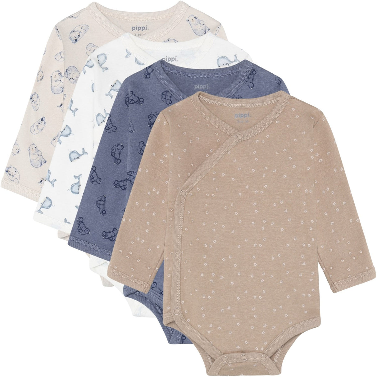 Pippi Flint Stone Body Wrap Ao-Printed (4-Pack)