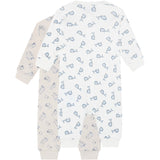 Pippi Flint Stone Nightsuit -Zipper (2-Pack)