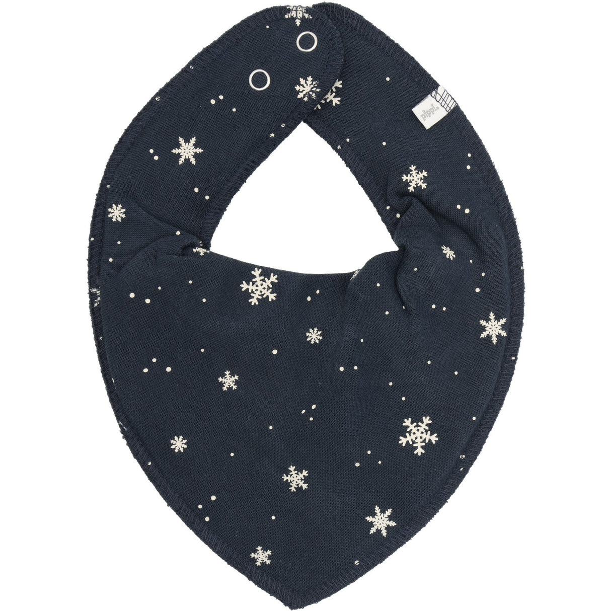 Pippi New Maroon Bandana Fabric Bib Uni - Aop (3-Pack)