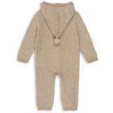Konges Sløjd Light Brown Mattou Knit Onesie