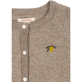 Konges Sløjd Light Brown Mattou Knit Cardigan