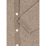 Konges Sløjd Light Brown Mattou Knit Cardigan