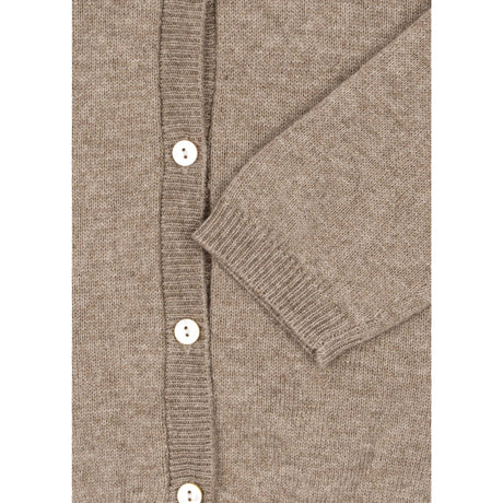 Konges Sløjd Light Brown Mattou Knit Cardigan