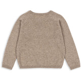 Konges Sløjd Light Brown Mattou Knit Cardigan