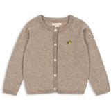 Konges Sløjd Light Brown Mattou Knit Cardigan