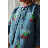 Konges Sløjd Amarena Sequin Magot Sequin Denim Jacket GOTS
