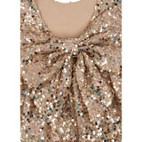 Konges Sløjd Gold Glitter Lila Sequins Bow Dress