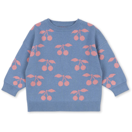 Konges Sløjd Purple Impression Lapis Knit Sweater GOTS